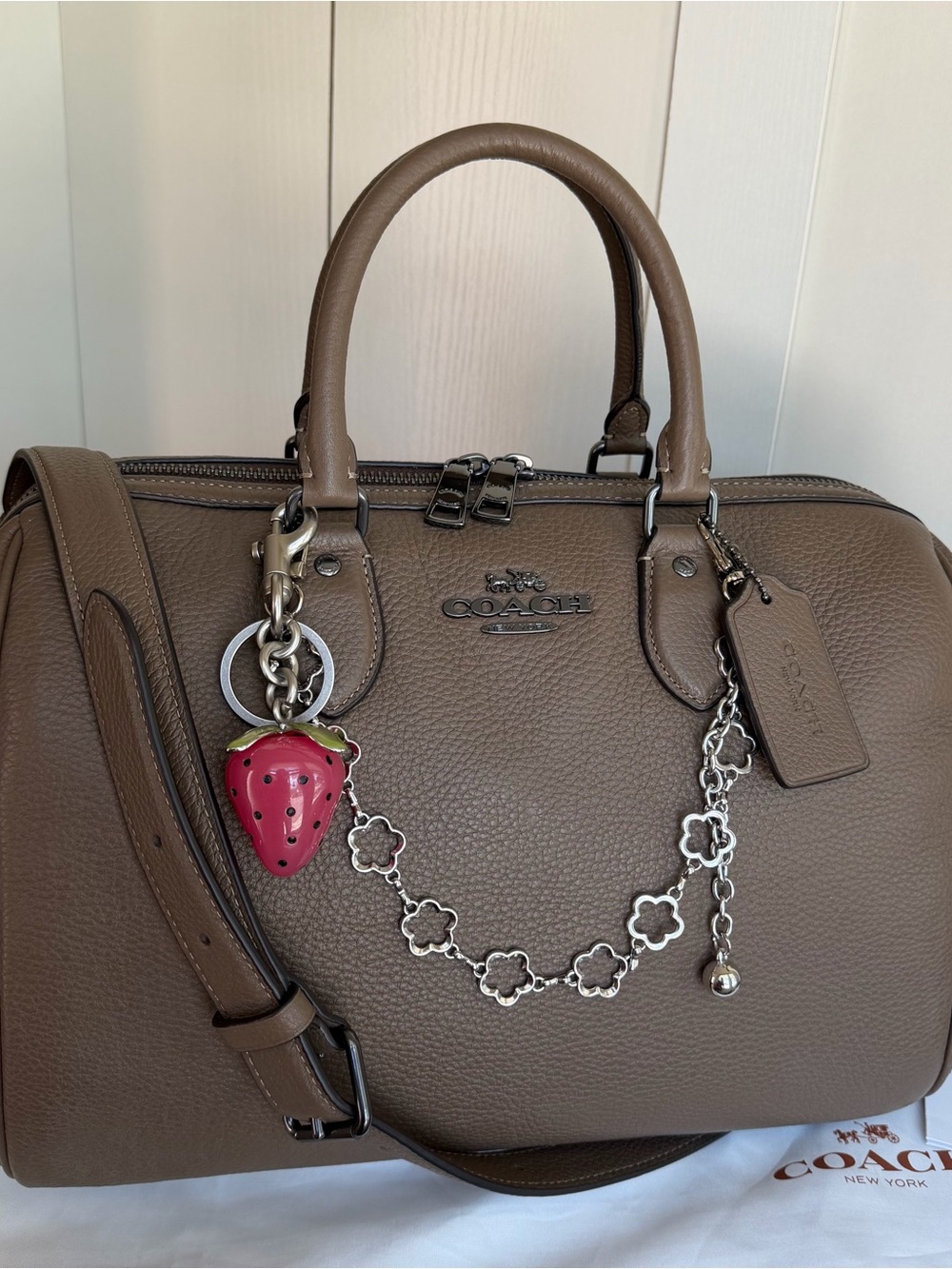 Coach Rowan Large Satchel - Picture 2 of 8